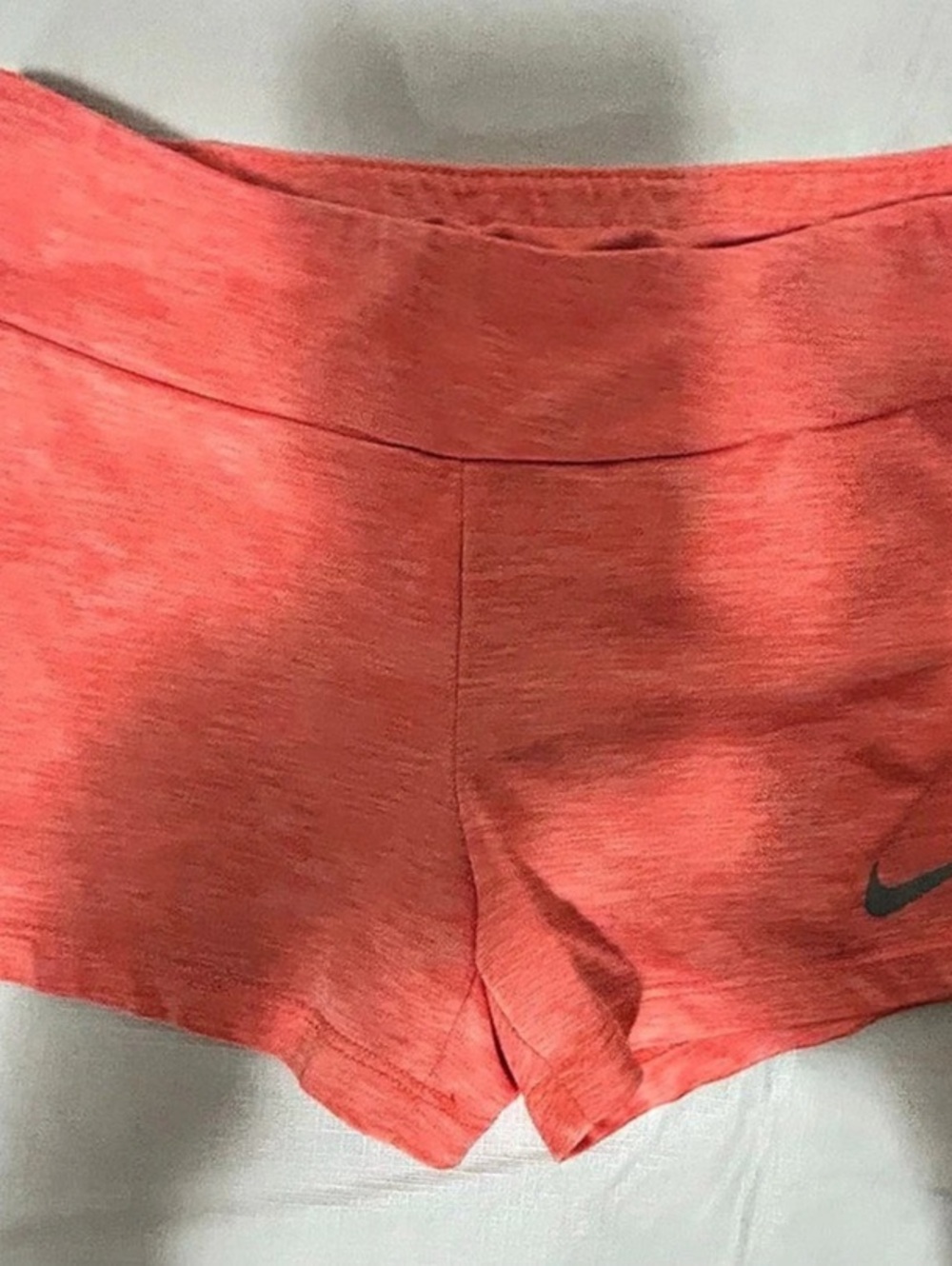 Nike Dri-FIT Heathered Athletic Shorts Pink Size 6